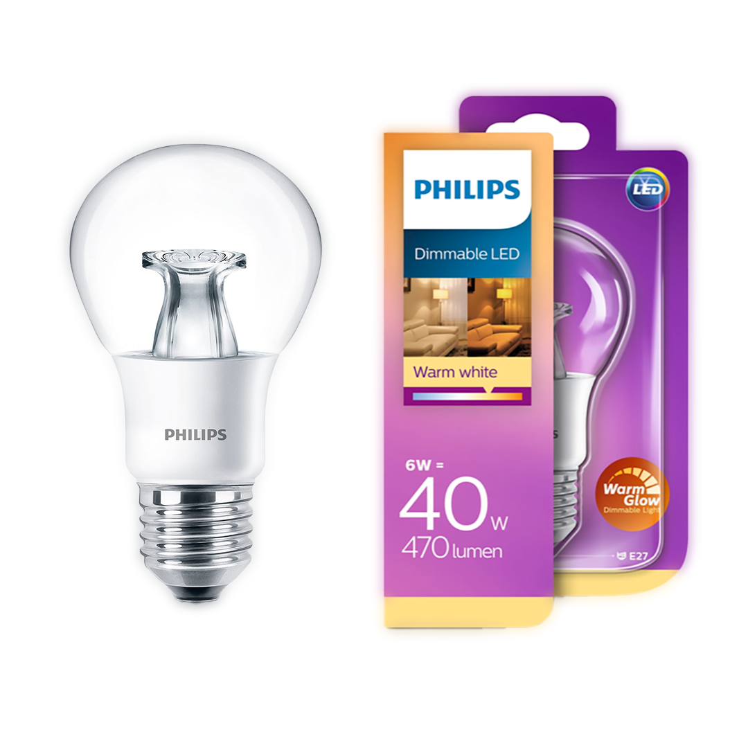 Philips 6W-220-240V 470Lm 2200K-2700K E27 A60 Dimlenebilir Led Ampul - 2